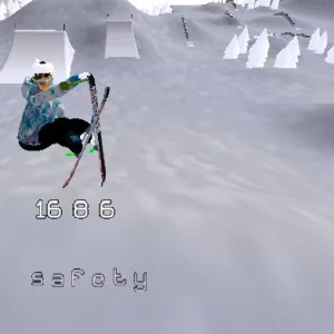 HUGE booter jump on Jibbin