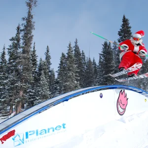 Santa @ Loveland Ski Area 2009