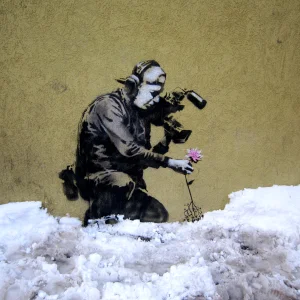 Banksy street art 2