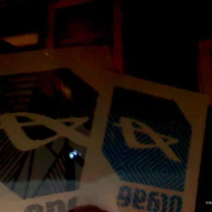Weird Orage Stickers