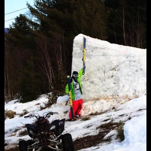 Quebec's Biggest Backcountry jump