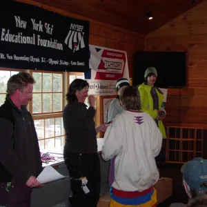 Regionals at whiteface. 1st place in Slope