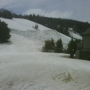The shake down jump being made at St. Sauveur
