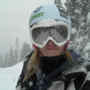 Deepest powder ever riden.