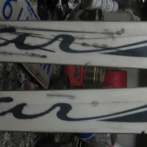 Thrashed skis 3