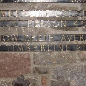 Timberline Plaque