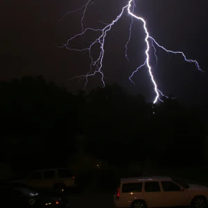 Lightning fast stationwagon...