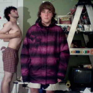 XL purple black orage baldwin jacket SALE