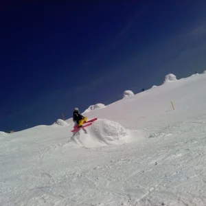 The Rare Snowghost Climber