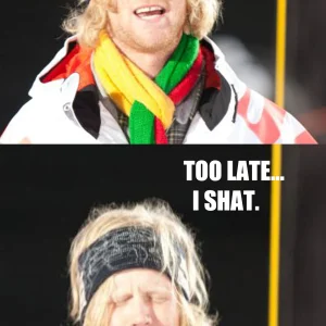 He Shat.