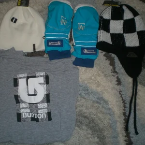 LS baselayer, hats, and mittens