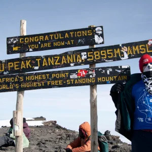 Newschoolers represented on the highest peak in Africa