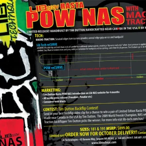Lib Tech POW NAS with Magnataction