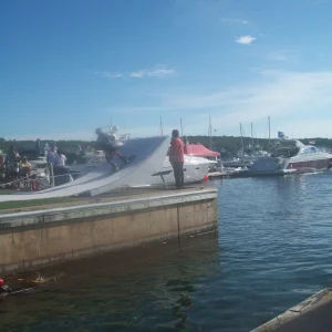 Water jump show