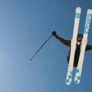 Flying.