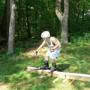 Summer skiing