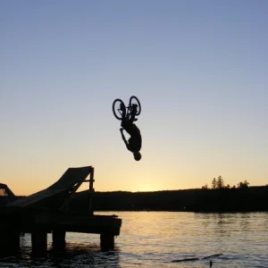 Bike dock jumping