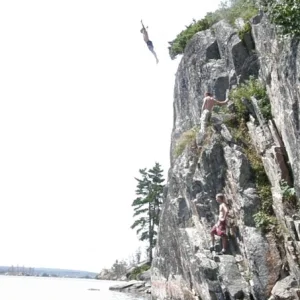 Cliff Jumping