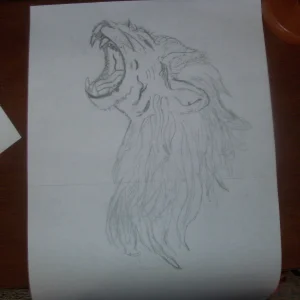 My lion head, complete