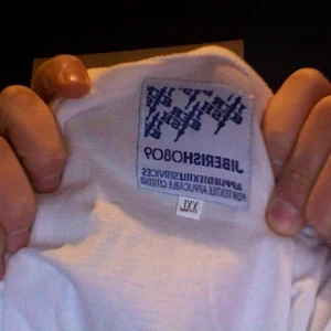 Jiberish Tall Tee Tag