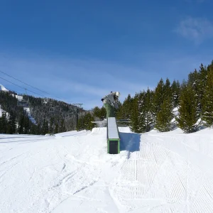 Rails at Moonlight Basin.