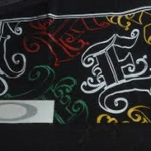 Empier bandana and Oakley sticker