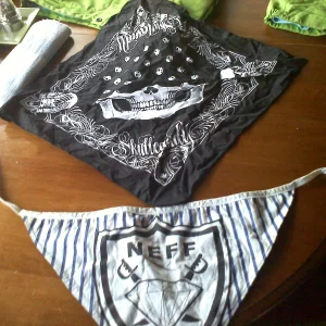 Skull Candy bandanna and neff bandanna
