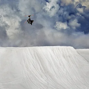 Shooting at Les 2 Alpes