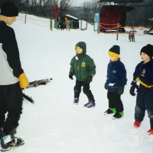 First time skiing. Ever.