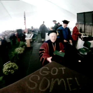 Graduation Go Pro Shot