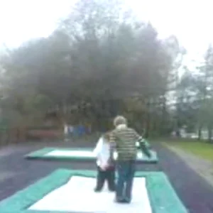 Misty 5 to backflip on tramp