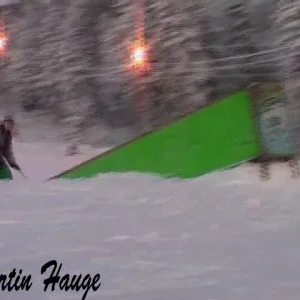 Fun jibbinf, the first jump in the park