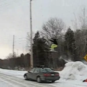 All 4 attempt's at the road gap