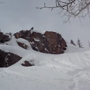 Utah Pow Cliff
