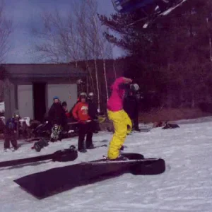 Plexiglass and tires box thing