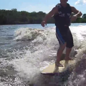 Wake Surfing