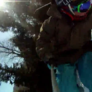 Misty 540 from a ski pole