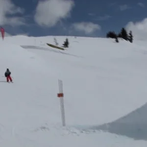 True flat 3? to 1 ski landing