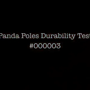 Bamboo Ski Pole Durability Test