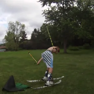 Dry slope after last day of school