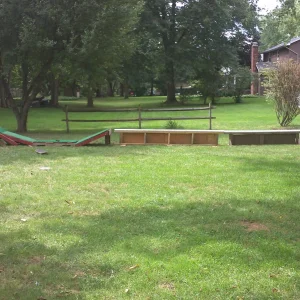 Summer setup side view