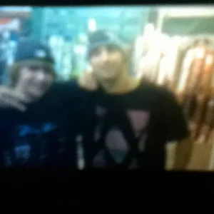 me and ahmet at the dome sale