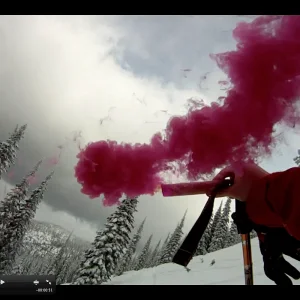 smoke in the canyons