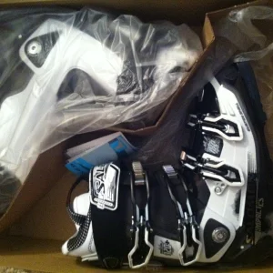 New ski boot in box