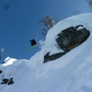 Cornice/cliff launch