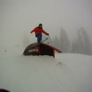 One footer rainbow rail