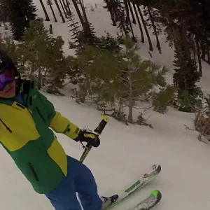 Shredding Squaw Valley