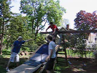 first attempt at my homemade rail