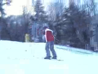 abe doin a switch 180