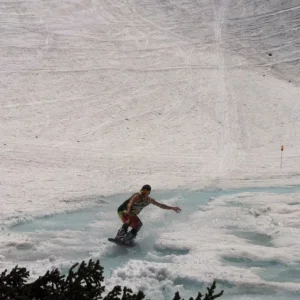 pond skimmin on july 4th